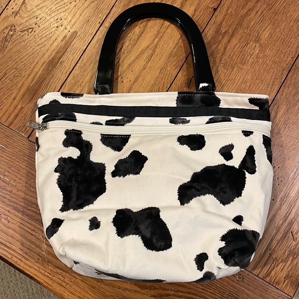 M.minister cow print purse